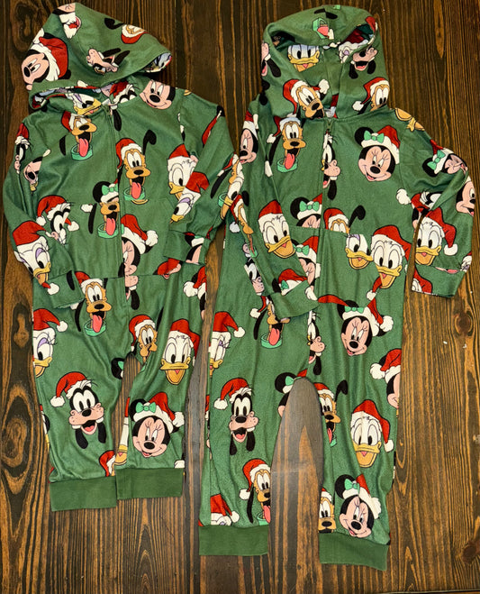 4Y WRK CHRISTMAS PAJAMAS (1 PAIR)