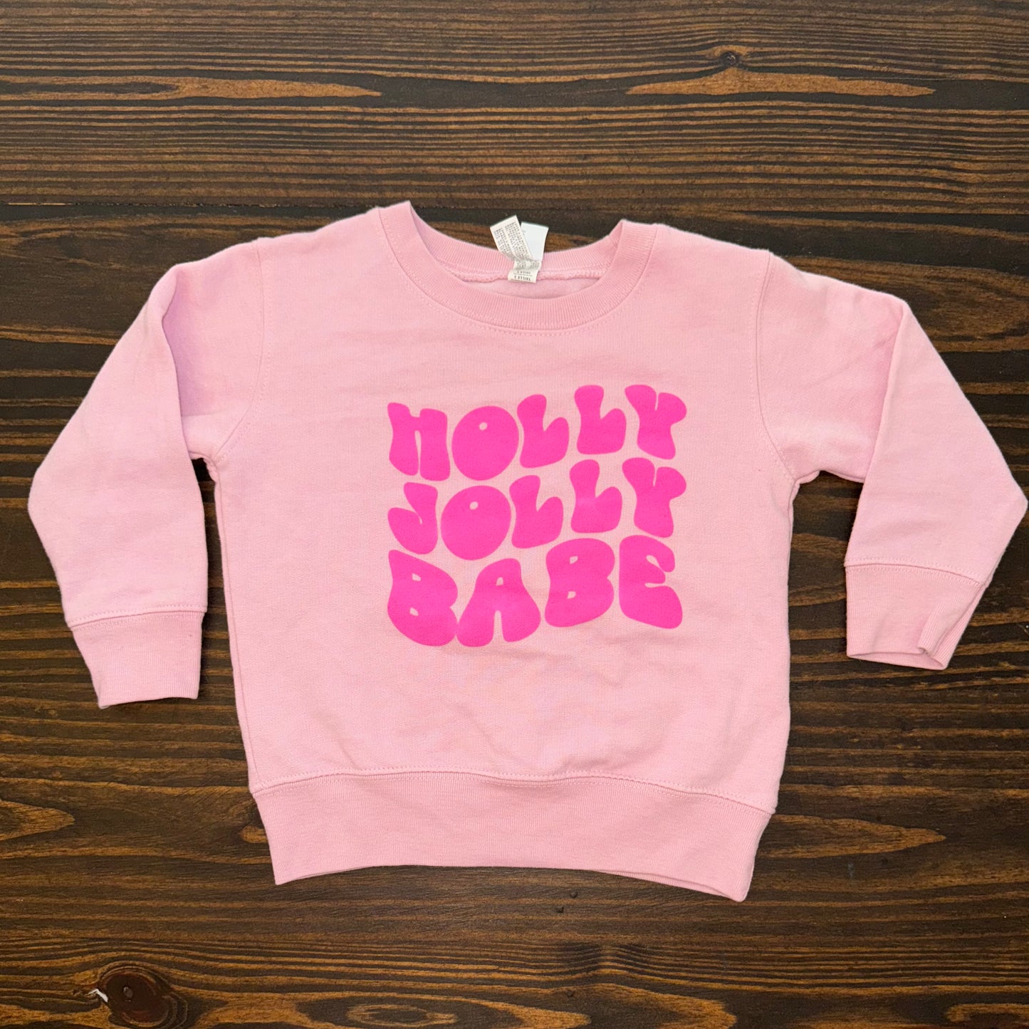 3T HOLLY JOLLY BABE SWEATSHIRT