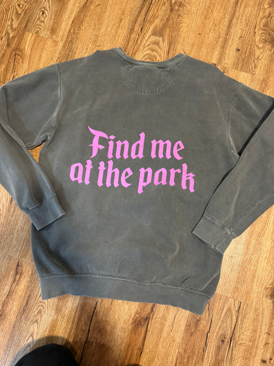 LG MEET ME AT THE CASTLE SWEATSHIRT