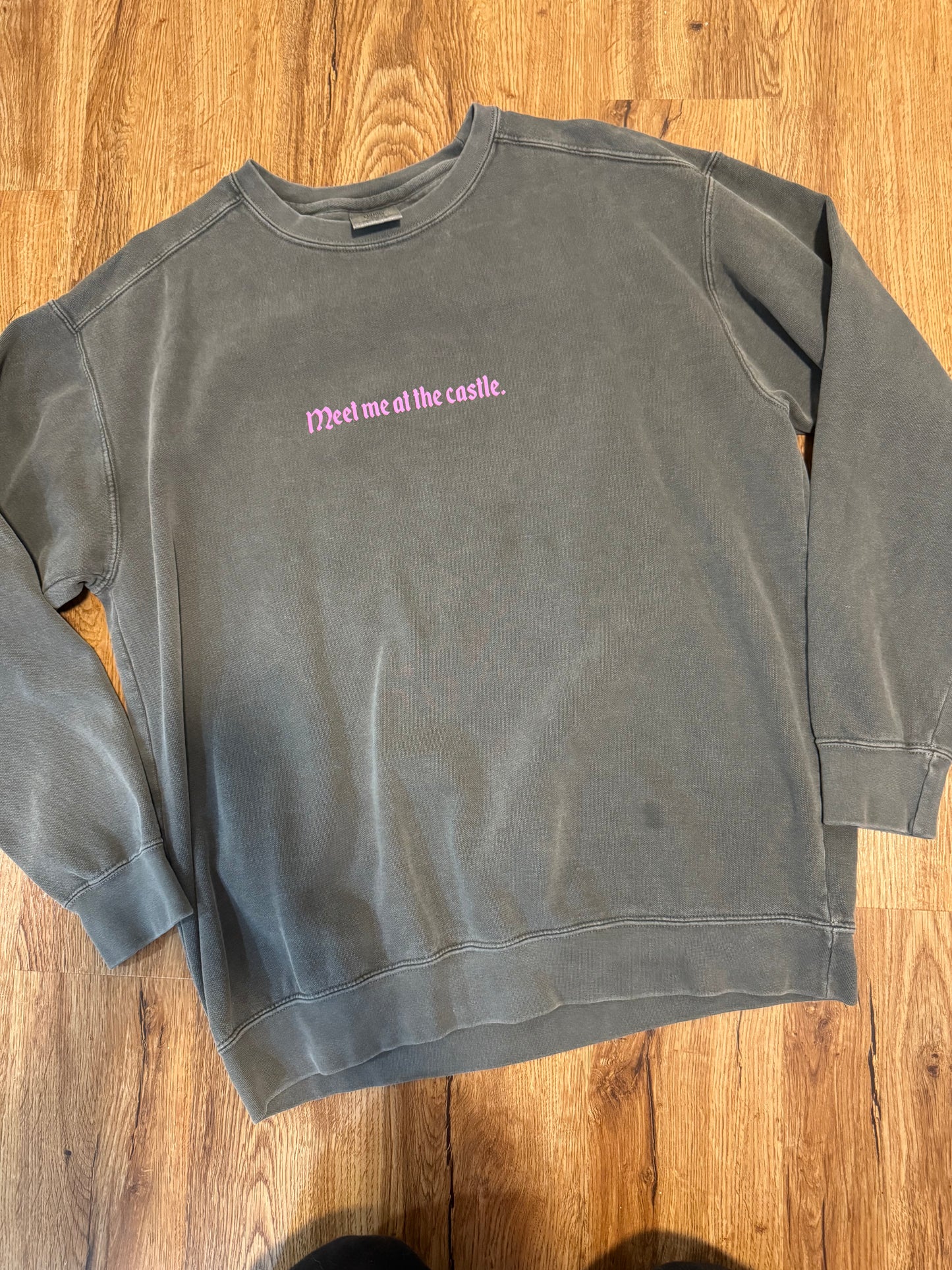 LG MEET ME AT THE CASTLE SWEATSHIRT