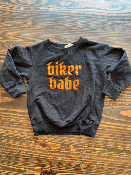 4T BIKER BABE SWEATSHIRT