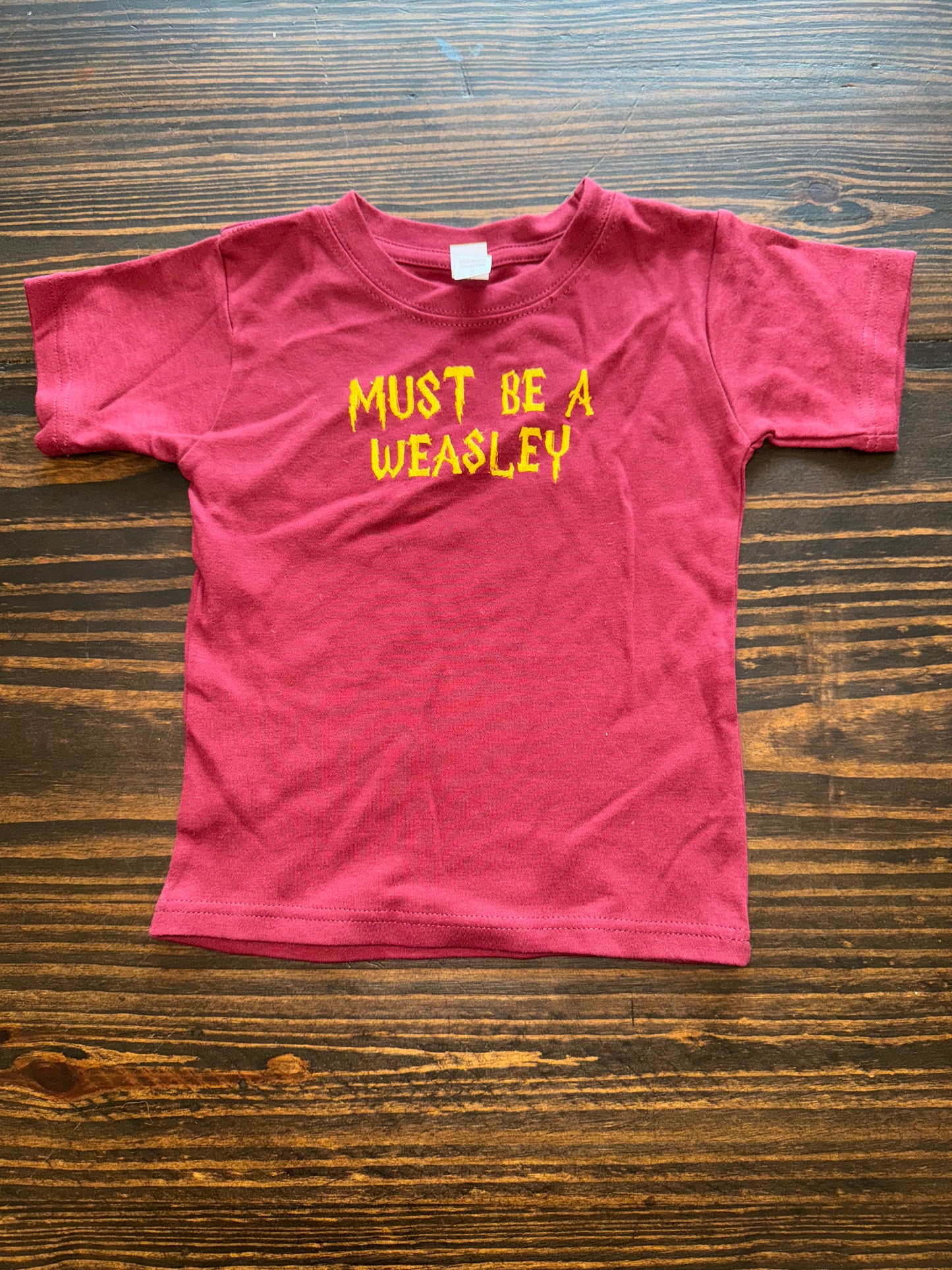 2T WEASLY TEE (EMBROIDERED)