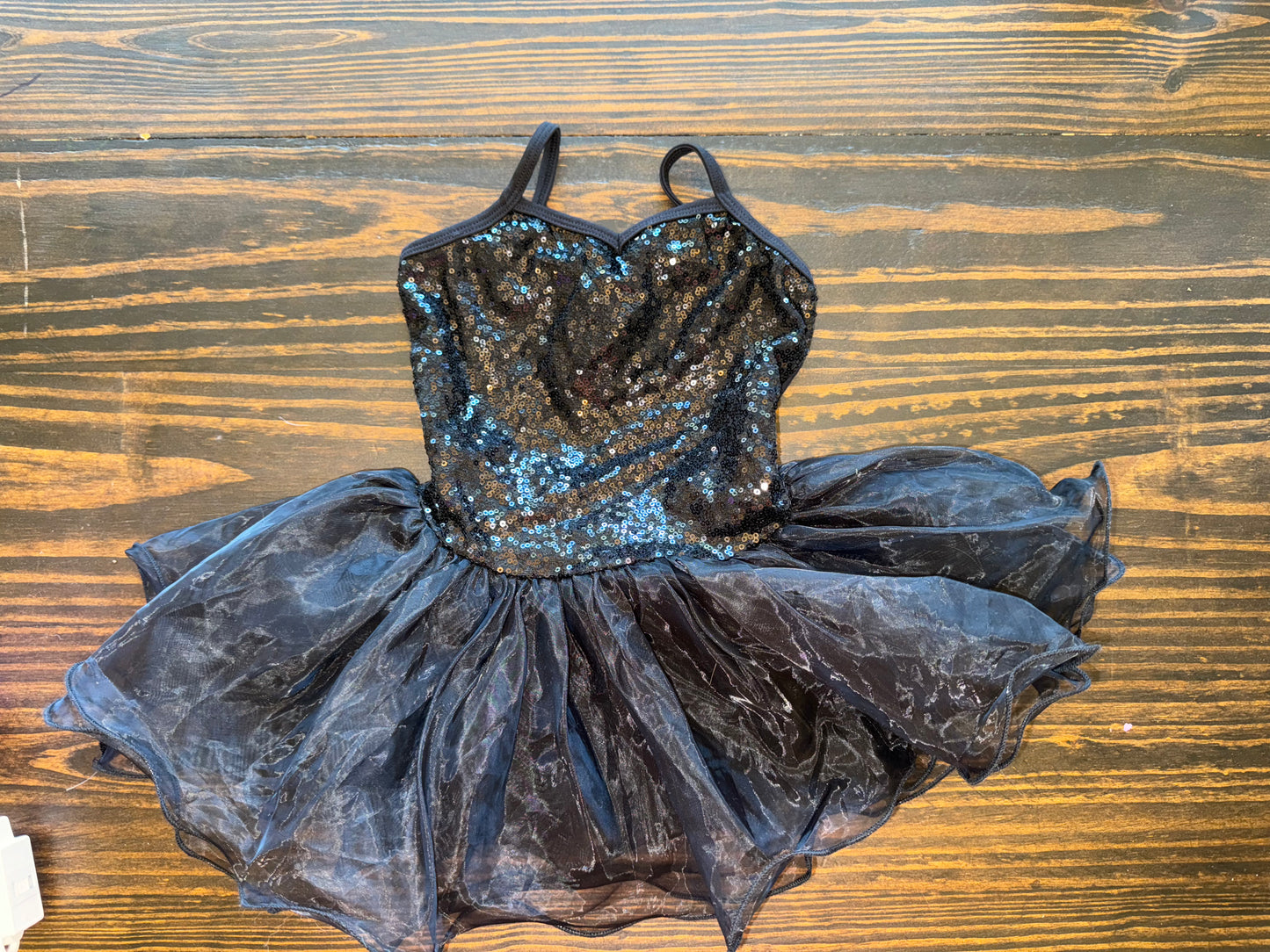 3/4 BLACK SEQUIN TUTU