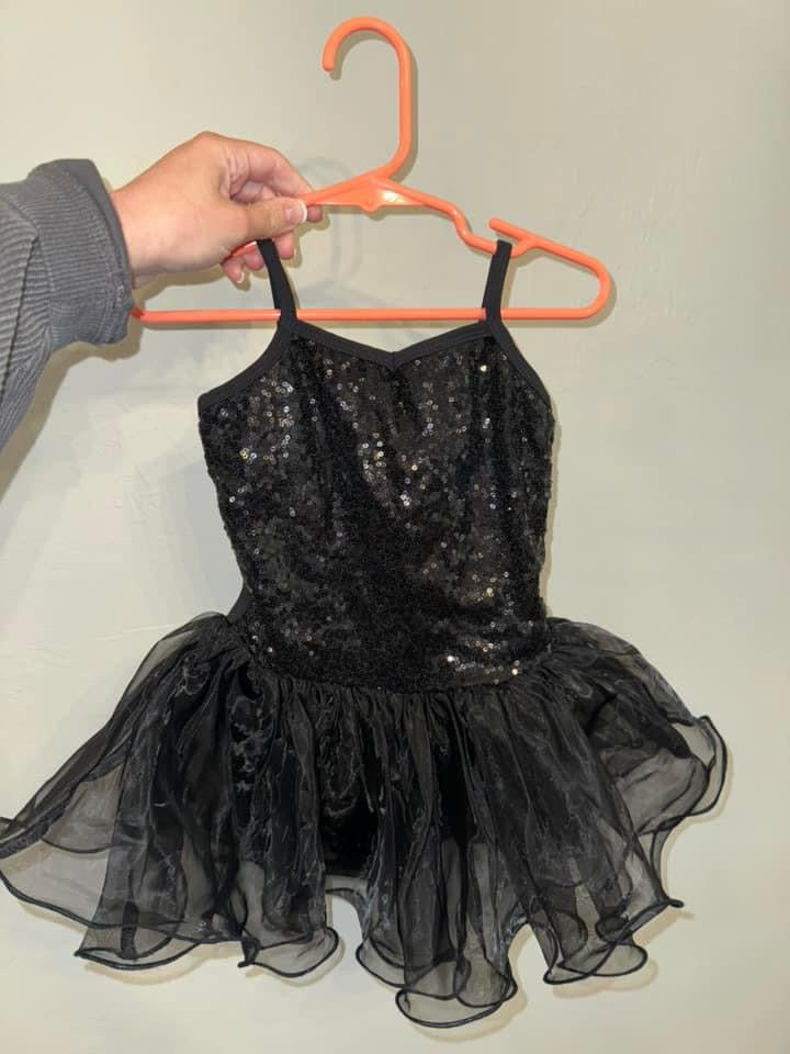 3/4 BLACK SEQUIN TUTU