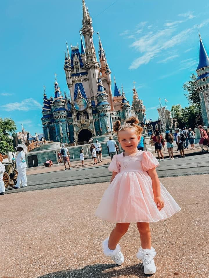 2T HOLLY & BLOOM PINK DRESS