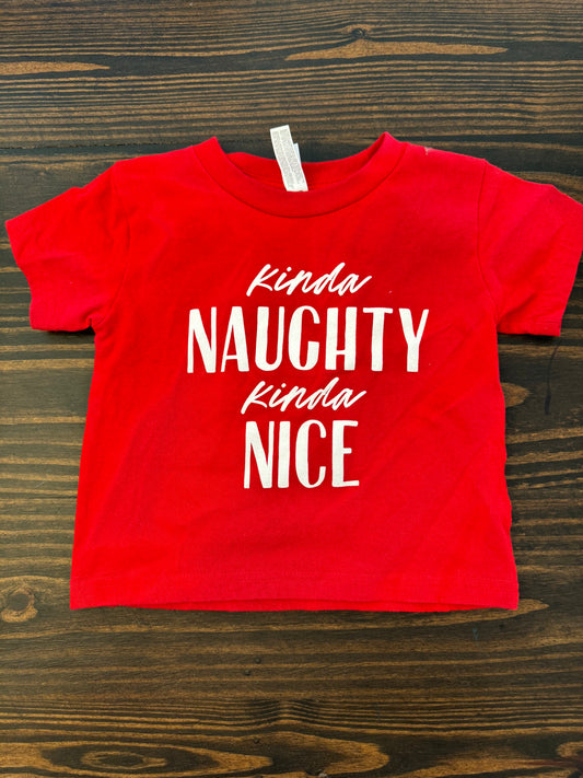 3T KINDA NAUGHTY KINDA NICE TEE