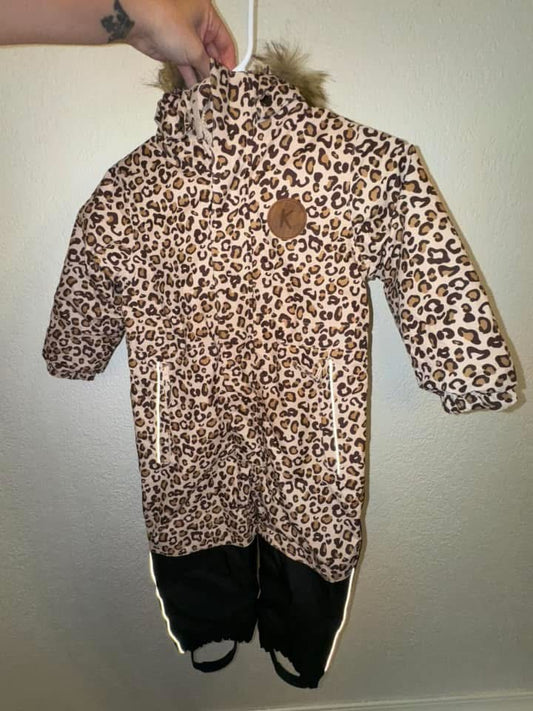 3T LEOPARD SNOW SUIT